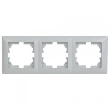 Рамка 3-постовая ЭРА Intro Solo белый 4-503-01 Б0043417