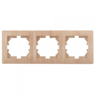 Рамка 3-постовая ЭРА Intro Solo дерево 4-503-11 Б0043423