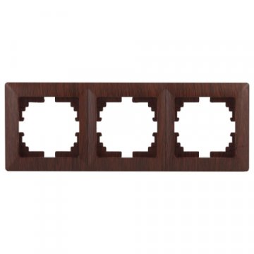 Рамка 3-постовая ЭРА Intro Solo венге 4-503-10 Б0043422