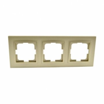 Рамка 3-постовая Mono Electric Despina титан 102-220000-162