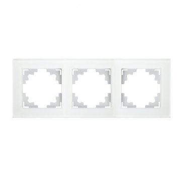 Рамка 3-постовая Stekker Катрин белый GFR00-7003-01 39256