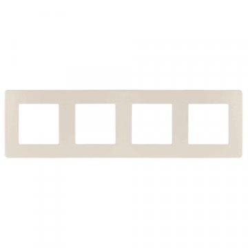 Рамка 4-постовая ЭРА 12 сатин слоновая кость 12-5104-02 Б0052530