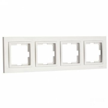 Рамка 4-постовая Mono Electric Despina слоновая кость 102-010000-163