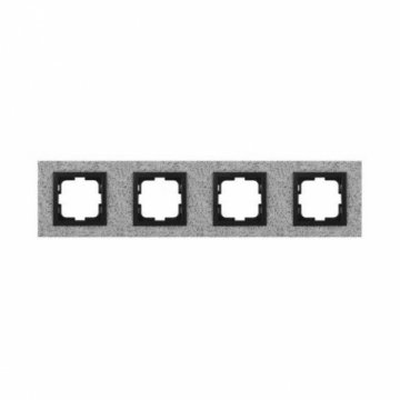 Рамка 4-постовая Mono Electric Style Granit белый гранит 107-600000-163