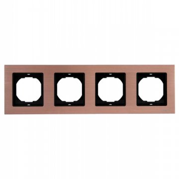 Рамка 4-постовая Vesta-Electric Exclusive Silver Champagne шампань FRM050401BSH