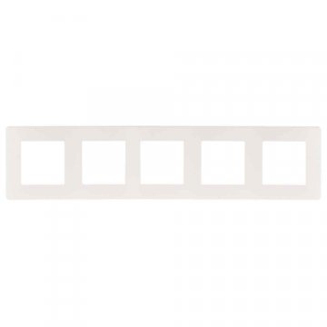 Рамка 5-постовая ЭРА 12 сатин белый 12-5105-01 Б0052539