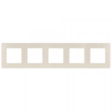 Рамка 5-постовая ЭРА 12 сатин слоновая кость 12-5105-02 Б0052540