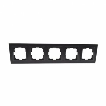 Рамка 5-постовая Mono Electric Despina графит 102-200000-164