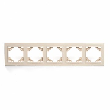 Рамка 5-постовая Stekker Эрна слоновая кость PFR00-9005-02 39621