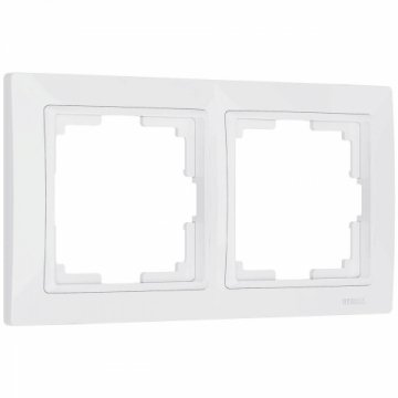 Рамка на 2 поста Werkel Snabb basic белый W0022001 4690389161346