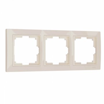 Рамка на 3 поста Werkel Snabb basic слоновая кость W0032003 4690389161391