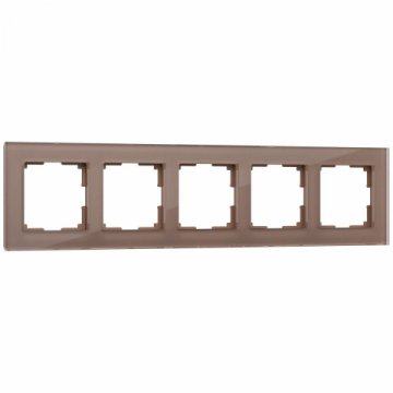 Рамка на 5 постов Werkel Favorit латте W0051142 4690389183478