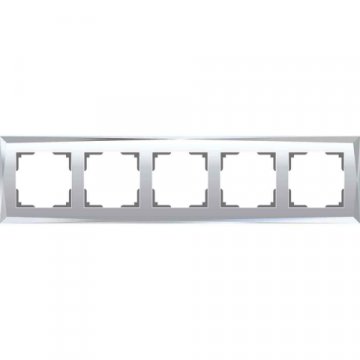 Рамка на 5 постов зеркальная Werkel W0051220 4690389158896