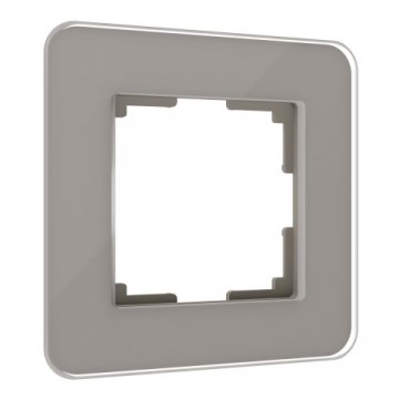 Рамка Werkel Elite на 1 пост дымчатый W0012417 4690389180644