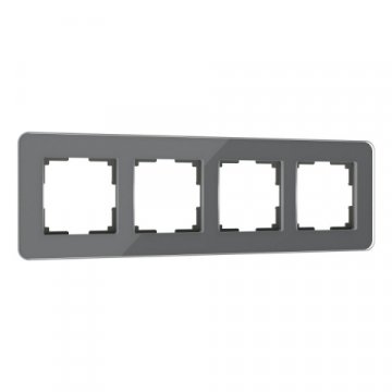 Рамка Werkel Elite на 4 поста графит W0042440 4690389180804