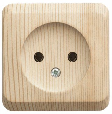 Розетка 2К Schneider Electric Этюд 16A 250V сосна PA16-001D