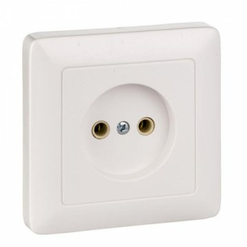 Розетка 2К Schneider Electric Хит 16A 250V белая RS10-132-B