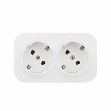 Розетка 2х2К+З Legrand Quteo 16A 250V белая 782233