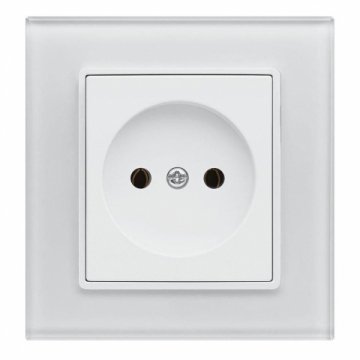 Розетка 2P Vesta-Electric Exclusive White белый FRZ00040002BEL