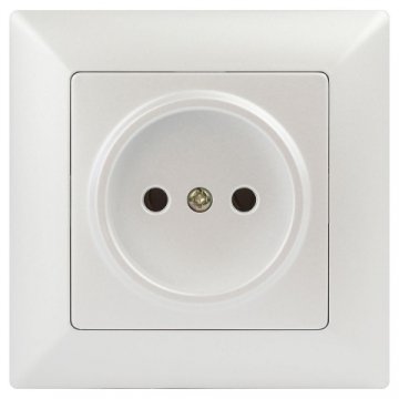 Розетка ЭРА Intro Solo 2P 16A 250V перламутровый 4-201-06 Б0053646