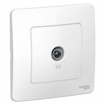 Розетка телевизионная TV Schneider Electric Blanca белая BLNTS000011