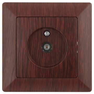 Розетка TV ЭРА Intro Solo венге 4-301-10 Б0043373