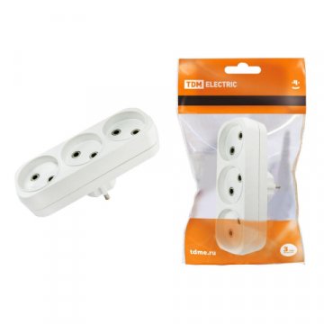 Сетевой разветвитель TDM Electric 3гн б/з SQ1806-0027
