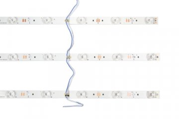 Светодиодная лента SWG 14,4W/m 12LED/m 2835SMD холодный белый 0,96M 007273