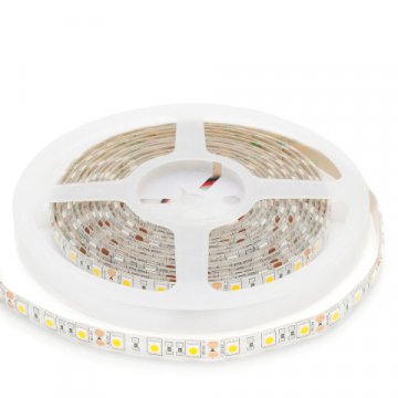 Светодиодная влагозащищенная лента Apeyron 14,4W/m 60Led/m 5050SMD теплый белый 1M 258BL