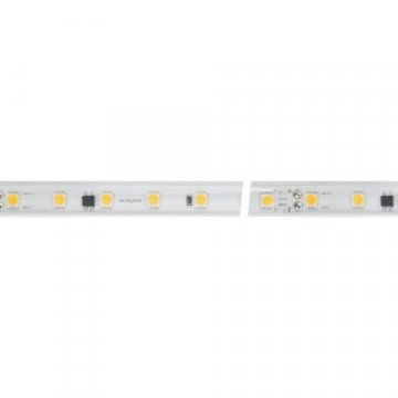 Светодиодная влагозащищенная лента Arlight 8W/m 54LED/m 5060SMD теплый белый 50M 027058(2)