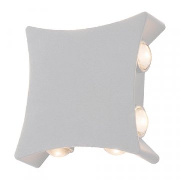 Уличный настенный светодиодный светильник Elektrostandard 1631 Techno LED белый a051822