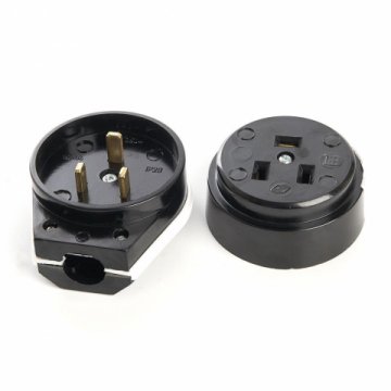 Вилка с розеткой для плит Stekker PPG32-51-20 39017