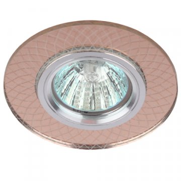 Встраиваемый светильник ЭРА с подсветкой DK LD43 TEA 3D /1 Б0048940