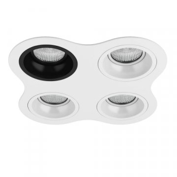 Встраиваемый светильник Lightstar Domino (214646+214607+214606+214606+214606) D64607060606