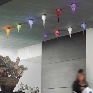 Встраиваемый светильник Masiero Kioccia Lunga Cromo Viola Asfour