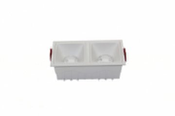 Встраиваемый светильник Maytoni Alfa LED DL043-02-15W3K-D-SQ-W