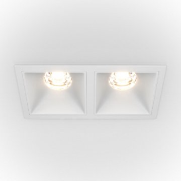 Встраиваемый светодиодный светильник Maytoni Technical Alfa LED Dim Triac DL043-02-10W4K-D-SQ-W