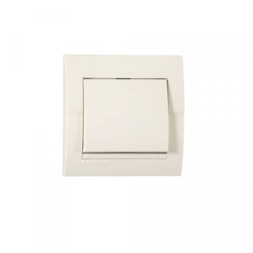 Выключатель Lezard Deriy кремовый 702-0303-100