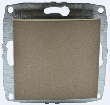 Выключатель Mono Electric Despina/ Larissa одноклавишный бронза 500-002325-100