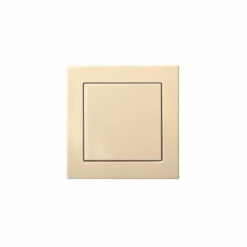 Выключатель одноклавишный Liregus Epsilon бежевый 28-052