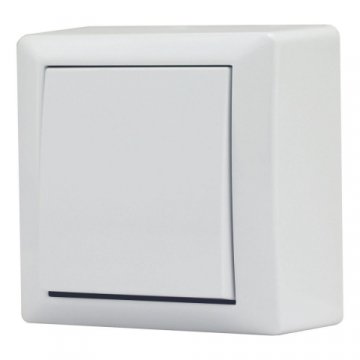 Выключатель одноклавишный Vesta-Electric Mega белый FVK030101BEL