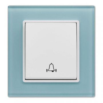Выключатель Звонок Vesta-Electric Exclusive Blue голубой FVK050311SIN