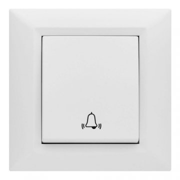 Выключатель Звонок Vesta-Electric Roma белый FVKZ010101BEL