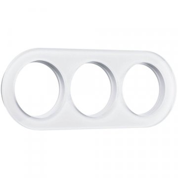 Рамка Werkel на 3 поста Favorit Runda белый W0035101 4690389166471