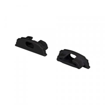 Заглушка с отверстием Arlight ARH-Bent-W18 Black 039589