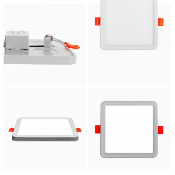 Встраиваемая светодиодная панель OGM LP-17