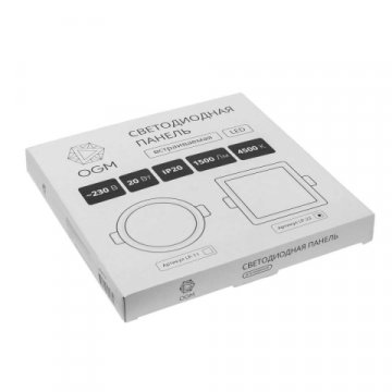 Встраиваемая светодиодная панель OGM LP-23