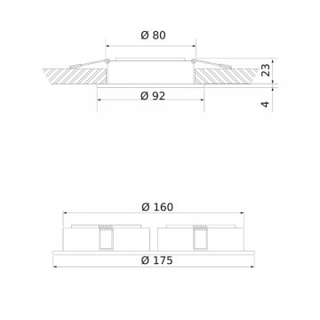 Встраиваемый светильник Elektrostandard 1081/2 MR16 белый a047717