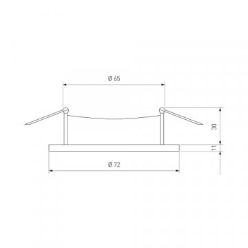 Встраиваемый светильник Elektrostandard 111 MR16 серебро a053335