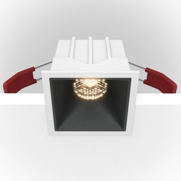 Встраиваемый светильник Maytoni Alfa LED DL043-01-10W3K-D-SQ-WB